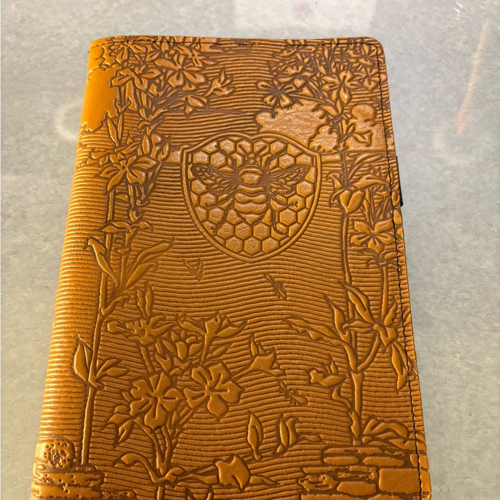 Oberon Design Embossed Floral Journal Cover